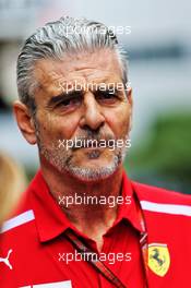 Maurizio Arrivabene (ITA) Ferrari Team Principal. 29.09.2018. Formula 1 World Championship, Rd 16, Russian Grand Prix, Sochi Autodrom, Sochi, Russia, Qualifying Day.