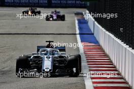 Marcus Ericsson (SWE) Sauber C37. 29.09.2018. Formula 1 World Championship, Rd 16, Russian Grand Prix, Sochi Autodrom, Sochi, Russia, Qualifying Day.