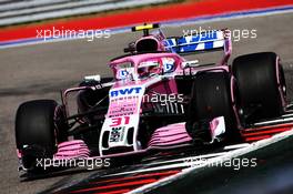 Esteban Ocon (FRA) Racing Point Force India F1 VJM11. 29.09.2018. Formula 1 World Championship, Rd 16, Russian Grand Prix, Sochi Autodrom, Sochi, Russia, Qualifying Day.