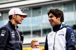 (L to R): Esteban Ocon (FRA) Racing Point Force India F1 Team and Lance Stroll (CDN) Williams on the drivers parade. 30.09.2018. Formula 1 World Championship, Rd 16, Russian Grand Prix, Sochi Autodrom, Sochi, Russia, Race Day.