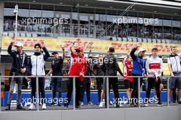 The drivers parade. 30.09.2018. Formula 1 World Championship, Rd 16, Russian Grand Prix, Sochi Autodrom, Sochi, Russia, Race Day.