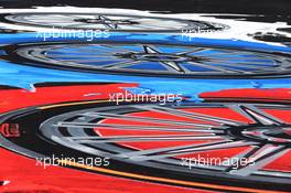 Circuit atmosphere - Pirelli branding. 27.09.2018. Formula 1 World Championship, Rd 16, Russian Grand Prix, Sochi Autodrom, Sochi, Russia, Preparation Day.