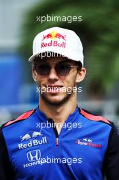 Pierre Gasly (FRA) Scuderia Toro Rosso. 27.09.2018. Formula 1 World Championship, Rd 16, Russian Grand Prix, Sochi Autodrom, Sochi, Russia, Preparation Day.