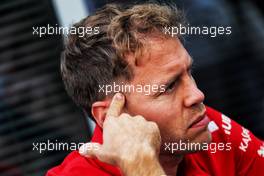 Sebastian Vettel (GER) Ferrari. 27.09.2018. Formula 1 World Championship, Rd 16, Russian Grand Prix, Sochi Autodrom, Sochi, Russia, Preparation Day.