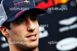 Daniel Ricciardo (AUS) Red Bull Racing. 27.09.2018. Formula 1 World Championship, Rd 16, Russian Grand Prix, Sochi Autodrom, Sochi, Russia, Preparation Day.