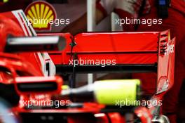 Ferrari SF71H rear wing detail. 27.09.2018. Formula 1 World Championship, Rd 16, Russian Grand Prix, Sochi Autodrom, Sochi, Russia, Preparation Day.