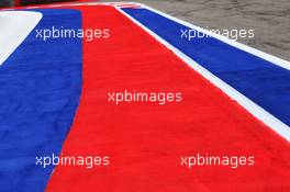 Circuit atmosphere - painted run off area. 27.09.2018. Formula 1 World Championship, Rd 16, Russian Grand Prix, Sochi Autodrom, Sochi, Russia, Preparation Day.