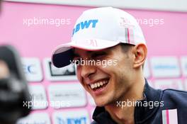 Esteban Ocon (FRA) Racing Point Force India F1 Team. 27.09.2018. Formula 1 World Championship, Rd 16, Russian Grand Prix, Sochi Autodrom, Sochi, Russia, Preparation Day.