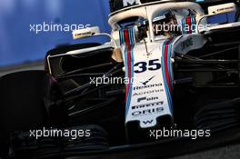 Sergey Sirotkin (RUS) Williams FW41. 14.09.2018. Formula 1 World Championship, Rd 15, Singapore Grand Prix, Marina Bay Street Circuit, Singapore, Practice Day.
