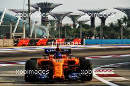 Fernando Alonso (ESP) McLaren MCL33. 14.09.2018. Formula 1 World Championship, Rd 15, Singapore Grand Prix, Marina Bay Street Circuit, Singapore, Practice Day.