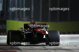 Charles Leclerc (FRA) Sauber F1 Team  14.09.2018. Formula 1 World Championship, Rd 15, Singapore Grand Prix, Marina Bay Street Circuit, Singapore, Practice Day.