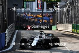 Lance Stroll (CDN) Williams FW41. 14.09.2018. Formula 1 World Championship, Rd 15, Singapore Grand Prix, Marina Bay Street Circuit, Singapore, Practice Day.