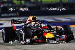 Daniel Ricciardo (AUS) Red Bull Racing RB14. 14.09.2018. Formula 1 World Championship, Rd 15, Singapore Grand Prix, Marina Bay Street Circuit, Singapore, Practice Day.