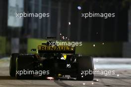 Nico Hulkenberg (GER) Renault Sport F1 Team  15.09.2018. Formula 1 World Championship, Rd 15, Singapore Grand Prix, Marina Bay Street Circuit, Singapore, Qualifying Day.