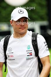 Valtteri Bottas (FIN) Mercedes AMG F1. 15.09.2018. Formula 1 World Championship, Rd 15, Singapore Grand Prix, Marina Bay Street Circuit, Singapore, Qualifying Day.