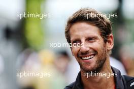 Romain Grosjean (FRA) Haas F1 Team. 15.09.2018. Formula 1 World Championship, Rd 15, Singapore Grand Prix, Marina Bay Street Circuit, Singapore, Qualifying Day.
