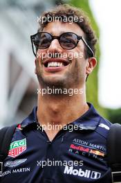 Daniel Ricciardo (AUS) Red Bull Racing. 16.09.2018. Formula 1 World Championship, Rd 15, Singapore Grand Prix, Marina Bay Street Circuit, Singapore, Race Day.