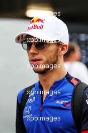 Pierre Gasly (FRA) Scuderia Toro Rosso. 16.09.2018. Formula 1 World Championship, Rd 15, Singapore Grand Prix, Marina Bay Street Circuit, Singapore, Race Day.