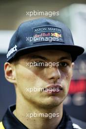 Max Verstappen (NLD) Red Bull Racing. 13.09.2018. Formula 1 World Championship, Rd 15, Singapore Grand Prix, Marina Bay Street Circuit, Singapore, Preparation Day.