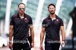 Romain Grosjean (FRA) Haas F1 Team. 13.09.2018. Formula 1 World Championship, Rd 15, Singapore Grand Prix, Marina Bay Street Circuit, Singapore, Preparation Day.