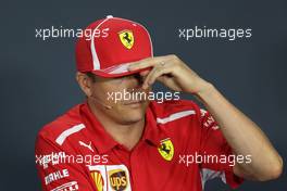 Kimi Raikkonen (FIN) Scuderia Ferrari  13.09.2018. Formula 1 World Championship, Rd 15, Singapore Grand Prix, Marina Bay Street Circuit, Singapore, Preparation Day.