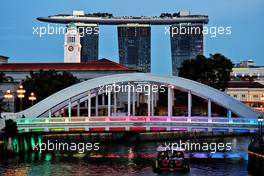 Scenic Singapore. 13.09.2018. Formula 1 World Championship, Rd 15, Singapore Grand Prix, Marina Bay Street Circuit, Singapore, Preparation Day.
