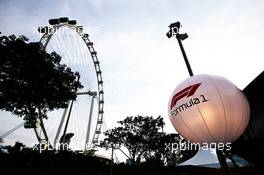 Paddock atmosphere. 13.09.2018. Formula 1 World Championship, Rd 15, Singapore Grand Prix, Marina Bay Street Circuit, Singapore, Preparation Day.
