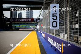 Track atmosphere 13.09.2018. Formula 1 World Championship, Rd 15, Singapore Grand Prix, Marina Bay Street Circuit, Singapore, Preparation Day.