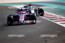 Sergio Perez (MEX) Sahara Force India F1   23.11.2018. Formula 1 World Championship, Rd 21, Abu Dhabi Grand Prix, Yas Marina Circuit, Abu Dhabi, Practice Day.