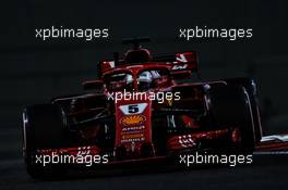 Sebastian Vettel (GER) Ferrari SF71H. 23.11.2018. Formula 1 World Championship, Rd 21, Abu Dhabi Grand Prix, Yas Marina Circuit, Abu Dhabi, Practice Day.