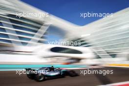 Valtteri Bottas (FIN) Mercedes AMG F1 W09. 23.11.2018. Formula 1 World Championship, Rd 21, Abu Dhabi Grand Prix, Yas Marina Circuit, Abu Dhabi, Practice Day.