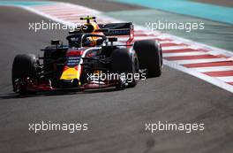 Max Verstappen (NLD) Red Bull Racing  23.11.2018. Formula 1 World Championship, Rd 21, Abu Dhabi Grand Prix, Yas Marina Circuit, Abu Dhabi, Practice Day.