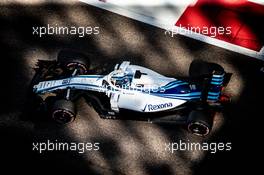 Lance Stroll (CDN) Williams FW41. 23.11.2018. Formula 1 World Championship, Rd 21, Abu Dhabi Grand Prix, Yas Marina Circuit, Abu Dhabi, Practice Day.