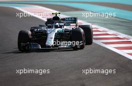 Valtteri Bottas (FIN) Mercedes AMG F1  23.11.2018. Formula 1 World Championship, Rd 21, Abu Dhabi Grand Prix, Yas Marina Circuit, Abu Dhabi, Practice Day.