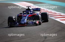 Brendon Hartley (NZ) Scuderia Toro Rosso  23.11.2018. Formula 1 World Championship, Rd 21, Abu Dhabi Grand Prix, Yas Marina Circuit, Abu Dhabi, Practice Day.