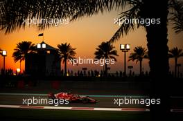 Kimi Raikkonen (FIN) Ferrari SF71H. 23.11.2018. Formula 1 World Championship, Rd 21, Abu Dhabi Grand Prix, Yas Marina Circuit, Abu Dhabi, Practice Day.