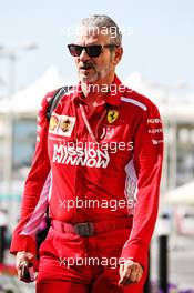 Maurizio Arrivabene (ITA) Ferrari Team Principal. 23.11.2018. Formula 1 World Championship, Rd 21, Abu Dhabi Grand Prix, Yas Marina Circuit, Abu Dhabi, Practice Day.
