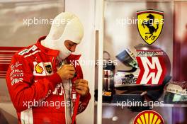 Sebastian Vettel (GER) Ferrari. 23.11.2018. Formula 1 World Championship, Rd 21, Abu Dhabi Grand Prix, Yas Marina Circuit, Abu Dhabi, Practice Day.