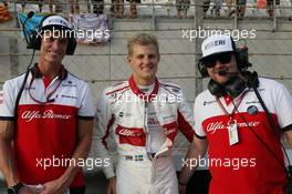 Marcus Ericsson (SWE) Sauber F1 Team. 25.11.2018. Formula 1 World Championship, Rd 21, Abu Dhabi Grand Prix, Yas Marina Circuit, Abu Dhabi, Race Day.