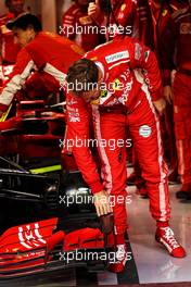 Sebastian Vettel (GER) Ferrari SF71H. 25.11.2018. Formula 1 World Championship, Rd 21, Abu Dhabi Grand Prix, Yas Marina Circuit, Abu Dhabi, Race Day.