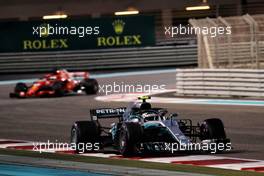 Valtteri Bottas (FIN) Mercedes AMG F1 W09. 25.11.2018. Formula 1 World Championship, Rd 21, Abu Dhabi Grand Prix, Yas Marina Circuit, Abu Dhabi, Race Day.
