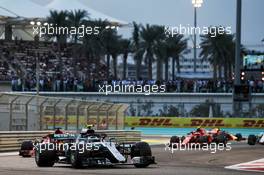 Valtteri Bottas (FIN) Mercedes AMG F1 W09. 25.11.2018. Formula 1 World Championship, Rd 21, Abu Dhabi Grand Prix, Yas Marina Circuit, Abu Dhabi, Race Day.