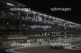 Valtteri Bottas (FIN) Mercedes AMG F1. 25.11.2018. Formula 1 World Championship, Rd 21, Abu Dhabi Grand Prix, Yas Marina Circuit, Abu Dhabi, Race Day.