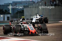 Kevin Magnussen (DEN) Haas VF-18. 25.11.2018. Formula 1 World Championship, Rd 21, Abu Dhabi Grand Prix, Yas Marina Circuit, Abu Dhabi, Race Day.