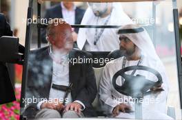 Former Spanish King Juan Carlos. 24.11.2018. Formula 1 World Championship, Rd 21, Abu Dhabi Grand Prix, Yas Marina Circuit, Abu Dhabi, Qualifying Day.