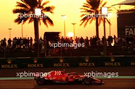 Kimi Raikkonen (FIN) Ferrari SF71H. 24.11.2018. Formula 1 World Championship, Rd 21, Abu Dhabi Grand Prix, Yas Marina Circuit, Abu Dhabi, Qualifying Day.