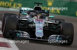 Lewis Hamilton (GBR) Mercedes AMG F1   24.11.2018. Formula 1 World Championship, Rd 21, Abu Dhabi Grand Prix, Yas Marina Circuit, Abu Dhabi, Qualifying Day.