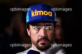 Fernando Alonso (ESP) McLaren. 24.11.2018. Formula 1 World Championship, Rd 21, Abu Dhabi Grand Prix, Yas Marina Circuit, Abu Dhabi, Qualifying Day.