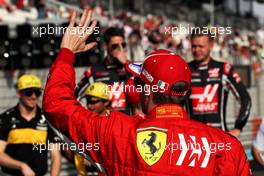 Kimi Raikkonen (FIN) Ferrari. 25.11.2018. Formula 1 World Championship, Rd 21, Abu Dhabi Grand Prix, Yas Marina Circuit, Abu Dhabi, Race Day.