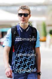 Sergey Sirotkin (RUS) Williams. 22.11.2018. Formula 1 World Championship, Rd 21, Abu Dhabi Grand Prix, Yas Marina Circuit, Abu Dhabi, Preparation Day.